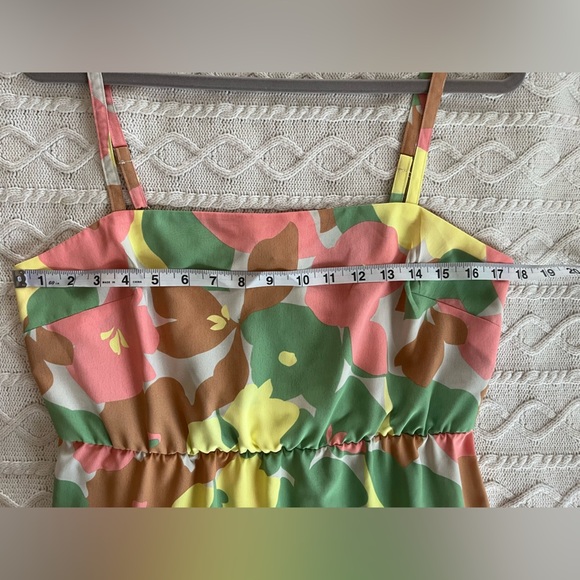 Social Standard by Sanctuary colorful Mid-calf dress Women’s size Large - Picture 9 of 16